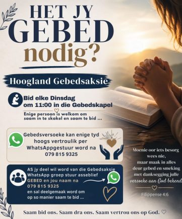 Gebedsaksie 3