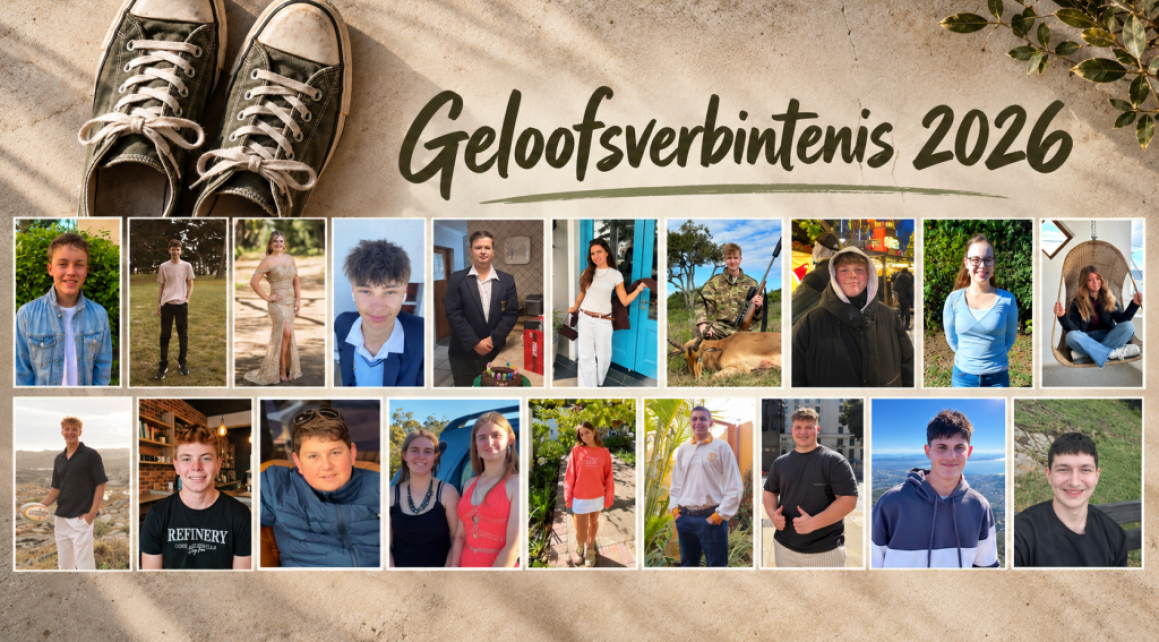 Geloofsverbintenis 2026 Portretcollage